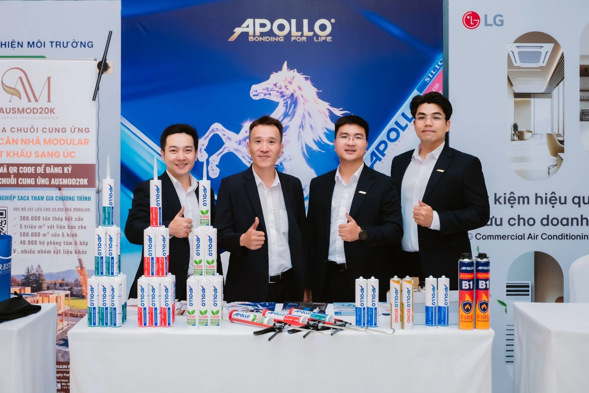 Những hình ảnh của Apollo tại Ngày hội Kinh doanh ngành xây dựng và Tân niên SACA 2026